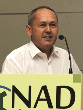 Profesor Miroslav Strnad na konferenci Natural Anticancer Drugs (Olomouc 2012)