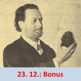 Julius von Sachs (1832–1897), zakladatel rostlinné fyziologie. Roku 1857 se stal v Praze prvním docentem rostlinné fyziologie na světě.