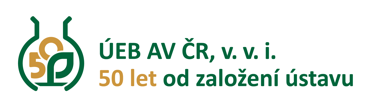 logo Ústavu experimentální botaniky AV ČR - úprava k výročí 50 let od založení ústavu