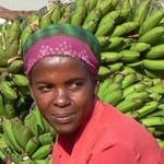prodavačka banánů